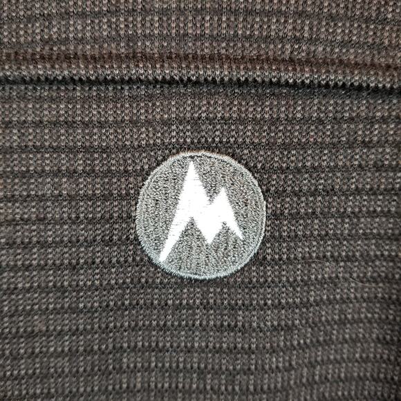 Marmot Women's Black Knit Zip Front Jacket Size M Medium - Picture 6 of 13